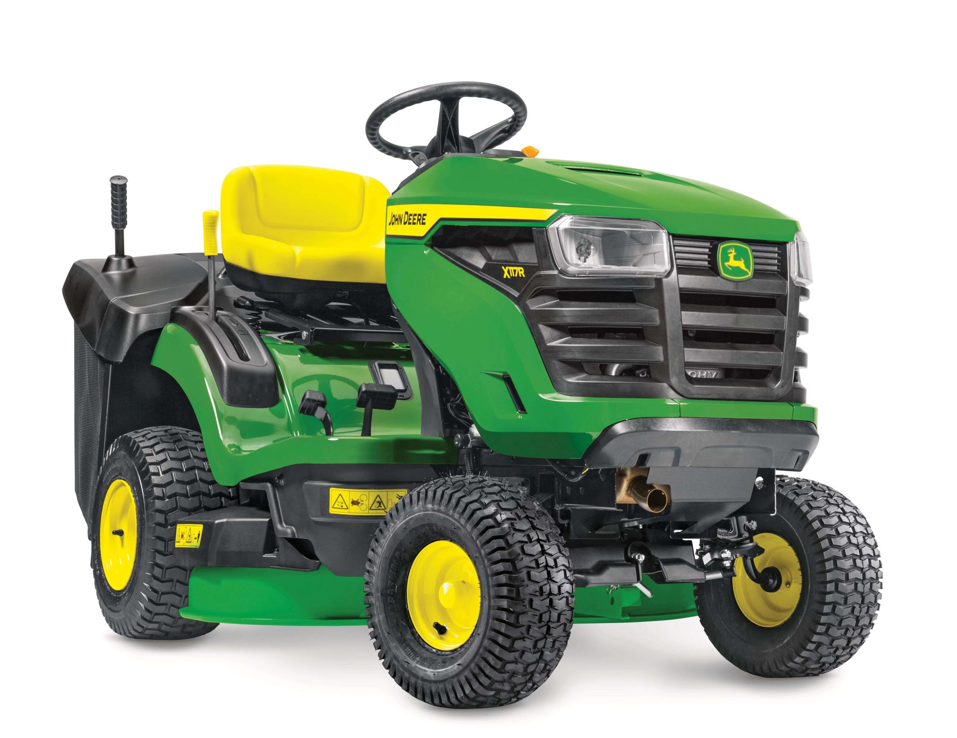 John Deere X147R Rasentraktor mit Fangfunktion