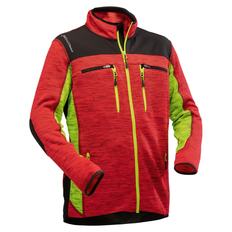 PROTOS® Inuit Jacke rot-neongelb